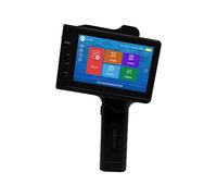 QDTimes Multi-Language Multi-Color 25.4MM S10 mulithandheld Printer Logo Expiry Date Inkjet Printer for Bottle Batch Coding Machine for Plastic Bags(2*Blue Ink Cartridge)