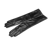 QECEPEI Gants en cuir longs pour femmes Robe de soirée d'opéra à écran tactile d'hiver Gant de conduite au coude pour dames M