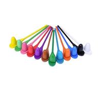 Qectial 12 Pièces de Jeu de Course à L'œuf avec Cuillère, Idéal pour Les Fêtes, Les Journées de Jeux et Les Vacances En Plein Air. Parfait pour Le Jardin