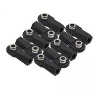 Qectial 5x10x Rotules de Biellette M4, Tête de Joint, Embouts de Rotule Universels pour Voitures RC, Accessoires pour Jouets Télécommandés 1/10 1/8 Crawler, R, 5 pièces