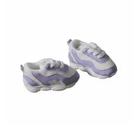 Qectial Accessoire Poupée Chaussures Résine avec Style Moderne Talon Plat Texture et Lacets pour Photographie Mode Jeu Quotidien , Violet