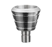 Qectial Accessoires pour Buses Métalliques pour Amateurs : Remplacement et Modification de Buses, Installation Facile, Haute Performance, Argent 4.8 Mm X 6 Mm