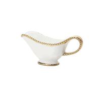 Qectial Accessoires pour Saucière En Porcelaine, Récipient à Assaisonnement, Plat élégant, Vinaigrette