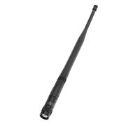 Qectial Antenne Pièce sans Fil Gain Connecteur TNC BNC Structure Plastique Adaptation Conférence Entretiens Animation Bureau, Noir TNC