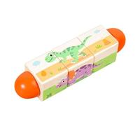 Qectial Bloc Rotatif, Jouet éducatif pour Garçons et Filles, Enfant de Maternelle