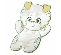 Qectial Coussin Poussette Universel pour Bébé avec Rembourrage Moelleux en Velours Cristal Coussinet Ergonomique pour Centre d'Éveil Protection Absorbante, color to 5