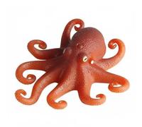 Qectial Crabe Figurine Ornement Animale Jouet Marin Version Éducative Résistante Usage Présentation Collection Bureau Anniversaire Aquarium, Poulpe