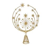 Qectial Décoration de Sapin de Noël Facile à Utiliser, Ornement de Noël Décoratif Classique pour Les Cadeaux de Fête à La Maison, Étoiles d'or