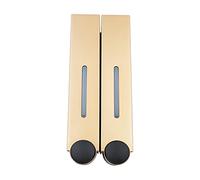 Qectial Distributeur de Savon Mural En Plastique avec Pompe Réutilisable Fenêtre Transparente Réservoir Adapté à La Cuisine Salle de Bain Bureau Rest,
