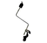 Qectial Drum Extension Clamp Bras D'Extension pour Cymbale Attache Métallique Support Stable Pièce Instrument Adaptée Aux Musiciens Concerts Salles de Répétit, with Z Cymbal Rod