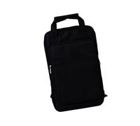 Qectial Drumstick Bag Sac Rangement Baguettes Mallets Pochette Transportable Tissu Oxford Imperméable Grande Capacité Bandoulière Ajustable Sac Multifonctionn, Noir