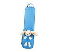 Qectial Drumstick Mallet Pouch Porte-mallette pour de Batterie et Accessoires de Percussion avec Poignée Pratique Toile Imperméable Fermeture, Bleu