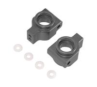 Qectial Enjoliveur de Roue Arrière pour Voitures Radiocommandées, Pièces Détachées, Accessoires de Modification, Accessoires de Bricolage, Professionnel, Faci, Gris Foncé