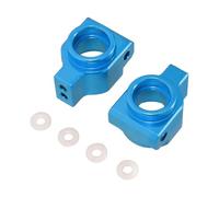 Qectial Enjoliveur de Roue Arrière pour Voitures Radiocommandées, Pièces Détachées, Accessoires de Modification, Accessoires de Bricolage, Professionnel, Faci, Bleu