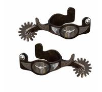 Qectial Éperon Western Décoratif Éperon Cowboy Classique Accessoire D'équitation pr Chevaucheurs
