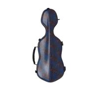 Qectial Étui Violon Étanche 4 4 Carbone Rigide Boîtier Coque Dure Coffret Instrument Valise Transport Corps Moulé pour un Maintien Sûr Doublure Matelassée