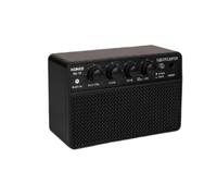 Qectial ficateur Basse Portable Guitare Électrique Compact Combo Haut-Parleur Batterie Interne Rechargeable Contrôle à Quatre Boutons Son Clair et Distordu, Amplificateur De Guitare Électrique KG-10