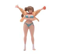 Qectial Figurine pom Girl de Plage à L'échelle 1/64 pour Scène Miniature.