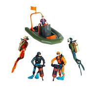 Qectial Figurines de Plongeur et de Pilote pour Aquarium, à Monter Soi-même. Figurines de Plongeurs à Monter Soi-même.