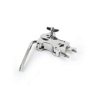 Qectial Fixation Tom avec Tige en L pour Kit Batterie Accessoire Support Montage Orientation Flexible Rotule Acier Chromé Robustesse Maintien Ferme Vis pour Répétition Concert