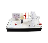 Qectial Générateur électrique Manuel avec Ampoule pour L'enseignement Des Sciences, Technologies, Ingénierie et Mathématiques (STEM) dans Les écoles, 205cmx175cmx96cm