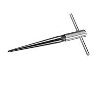 Qectial Guitar Bridge Pin Hole Outil pour Luthier Poignée En T Confortable Alésoir Conique Cannelé Perçage Précis Bois Ébavureur Robuste En Fer Fonctio, Petit