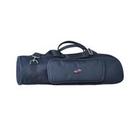Qectial Housse pour trompette à trois clés, sac bandoulière portable et imperméable, housse pour violon, idéale pour les spectacles sur, Noir