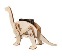 Qectial Kit D'assemblage de Dinosaures, Projets de Bricolage, Jouet de Construction En Bois Réaliste pour Enfants