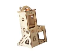 Qectial Kit de Construction D'ascenseur à Monter Soi-même - Jeu éducatif Facile à Assembler - Pratique Des Sciences