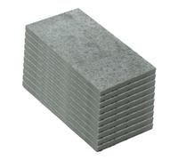 Qectial Lot de 10 Blocs de Ciment pour Construction de Modèles D'architecture de Montagne, 6x12cm