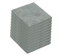 Qectial Lot de 10 Blocs de Ciment pour Construction de Modèles D'architecture de Montagne, 6x6cm