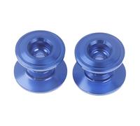 Qectial Lot de 2 Roues de Guidage pour Voiture Télécommandée, Pièces Détachées, Accessoires de Bricolage pour Améliorer La Conduite, Adaptés Aux Projets de Re, Bleu