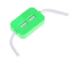 Qectial Magie Jouet Corde Coupée Astuce Restauration Accessoire en Plastique pour Enfants Amateurs de Magie Animation de Rue Boîte5x3x1cm Corde14cm