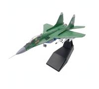 Qectial Maquette Avion Réplique Mig-29 Modèle Avion Miniature Chasseur Figurine Aéronef Alliage Robuste avec Socle de Présentation Finition Détaillée avec