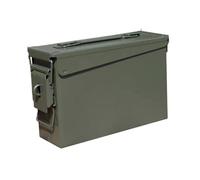 Qectial Métal Boîte de Stockage Verrouillable Caisse Hermétique Boîte Organisatrice Antifeu Mallette Sécurisée avec Fermeture Solide En Métal Rés, 27 Cm X 8.9 Cm X 17