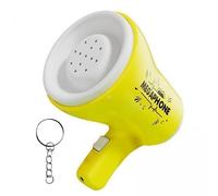 Qectial Mini Mégaphone Jouet avec Amplificateur D'enregistrement, Entonnoir Sonore Portable, Cadeau de Fête Ou D'anniversaire pour Enfants et Fans, 5 pièces