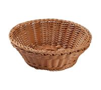 Qectial Panier de Rangement Tressé, Plateau de Service Tressé à La Main, Panier à Apéritif Effet Rotin pour Les Pendaisons de Crémaillère, Les Mariages, Les B, L