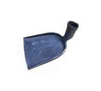 Qectial Pelle de Cuisine en Fer Forgé Spatule Louche Ustensile Conception d'Une Seule Pièce Robuste Surface à Culot Naturel Après Culottage Convient au Service en Salle Cuisine Asiatique, L