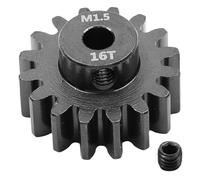 Qectial Pignon de Secteur de Direction, Module 1,5, Professionnel, Remplacement Robuste, Pièce de Mise à Niveau Installable, Accessoires de Montage, 16t