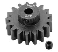 Qectial Pignon de Secteur de Direction, Module 1,5, Professionnel, Remplacement Robuste, Pièce de Mise à Niveau Installable, Accessoires de Montage, 17t