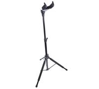 Qectial Pliant Support Guitare Stable Trépied Pieds Inclinés Réglage Progressif Rembourrage Épais Pliable pour Stockage Pratique Adapté aux de Groupe Studio Domicile École
