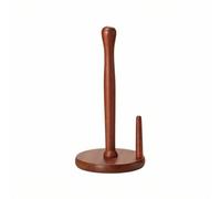 Qectial Porte Papier Essuie Tout Support Cuisine Dérouleur Distributeur Bois Massif Fonction Double Tige Base Stable Adapté à Table Repas Appartement