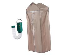 Qectial Sèche-linge de Compact, Sèche-linge électrique Portable, Mini-chauffage Soufflant, Appareil à Air Chaud pour La Maison, Polyvalent pour Le Séch, Couverture verte et manteau