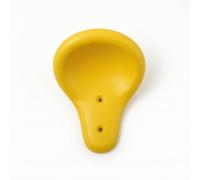 Qectial Siège de Balançoire à Bascule Enfant Siège Assise Composant Pièce de Rechange en Plastique Moulé Résistant Bords Lissés et Surface Antidérapante Pose, Jaune, Modèle Soufflé, sans Vis