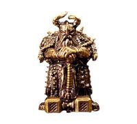 Qectial Statuette Du Dieu Marteau - Centre de Table, Décoration pour Chambre, Bibliothèque, Maison