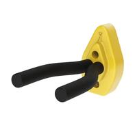 Qectial Support Mural pour Guitare, Support pour Instrument, Présentoir Universel Professionnel et Polyvalent, Support pour Guitare, Support pour Basse et, Jaune