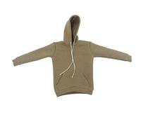 Qectial Sweat à Capuche pour Poupée, Pull à Capuche, Haut à Manches Longues, Costume Adapté Aux Figurines d'action Mobiles pour Hommes et Femmes, Collecti, Kaki
