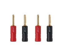 QED Banane Screwloc 1880 (lot de 4 : 2 rouges / 2 noires)