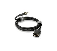 QED Connect USB A Femelle vers C Câble USBA Femelle vers USBC de 0,75 m