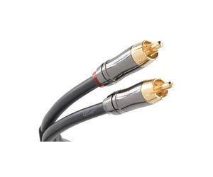QED Performance Audio 1 Graphite - Câble RCA de 0,6 m